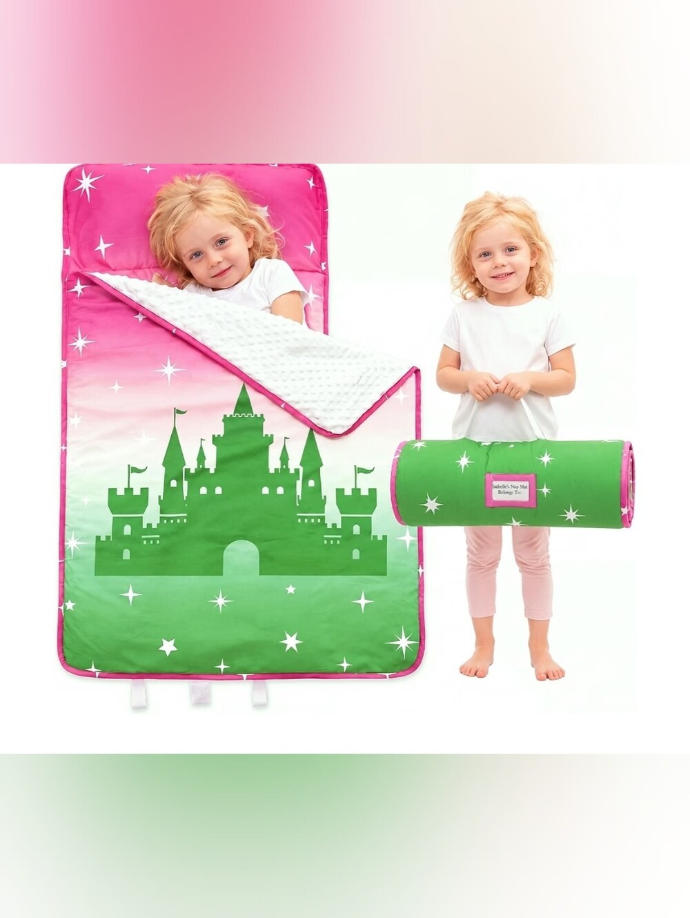Gerrii Witch Nap Mat for Girls Pink Green Kids Princess Witchy Sleeping Bag

Rem